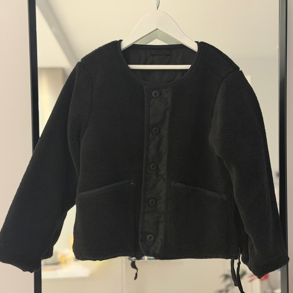Double Face Crewneck Down Jacket